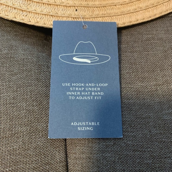 Stylish Tan Sun Hat with Band - Picture 5 of 7